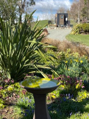 Boutique Tiny House - Te Anau Country Accommodation エクステリア 写真